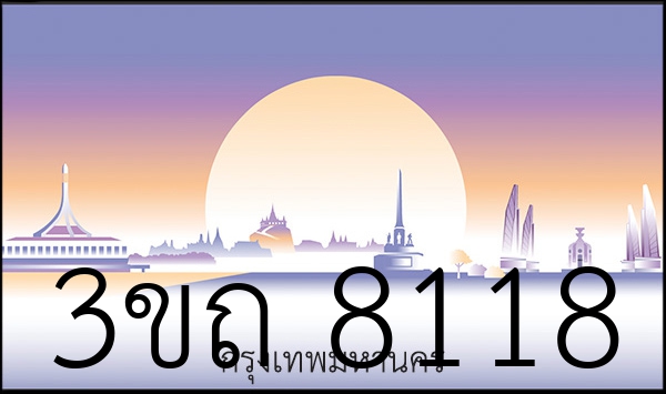 3ขถ 8118